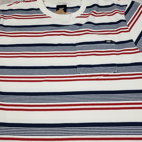 Vans Zavala Stripe Pocket Tee - Picture 3 of 4